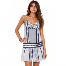 American Eagle Y2K Vintage Mixed Media Polka Dot Mini Dress M