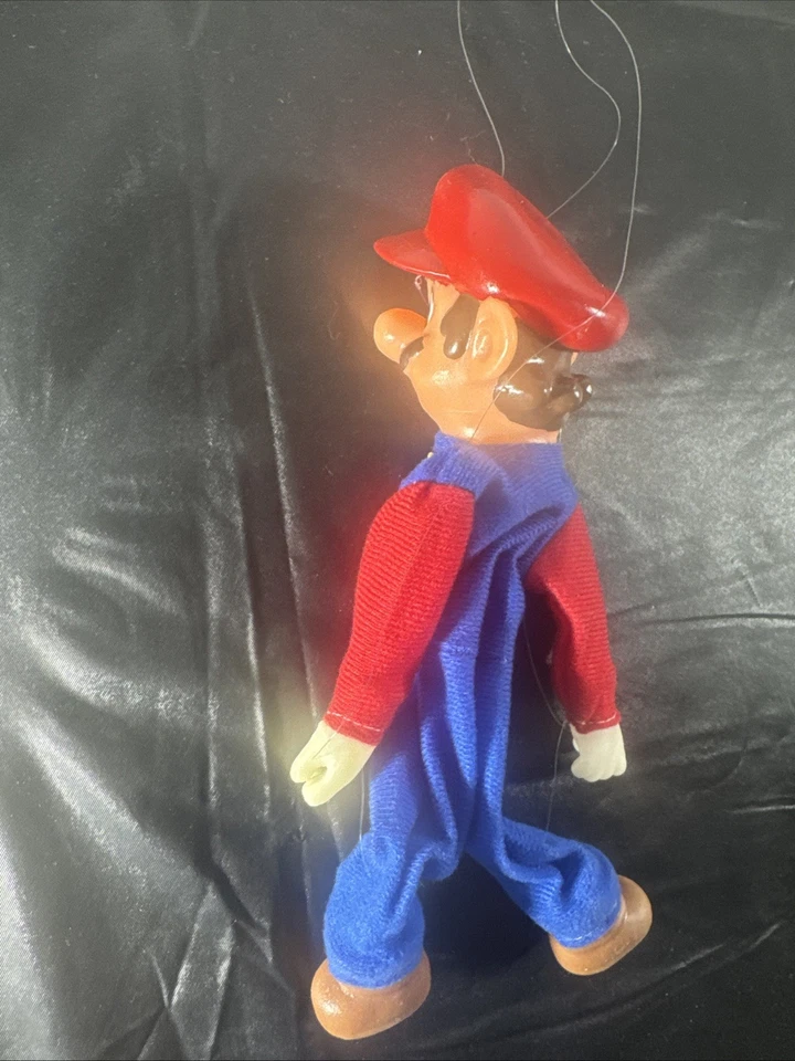 Vintage Mario Marionette Puppet Plush Doll Rare - Image 2 of 4