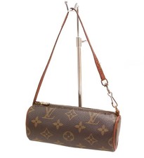 Authentic LOUIS VUITTON Monogram Papillon Pouch 0708a