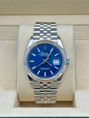 Rolex Datejust 126234 Jubilee Bracelet Blue Dial NEW 2026