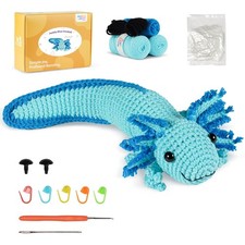 MOREJMTT Crochet Kit for Beginners, Crochet Animal Kits,Crocheting Kit for Start