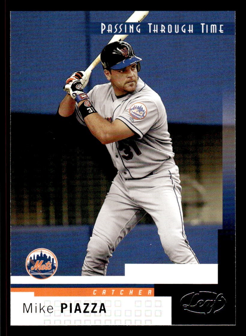 2004 Leaf - Passing Through Time Mike Piazza #271