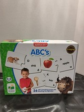 The Learning Journey Match It ABCs Preschool Toys