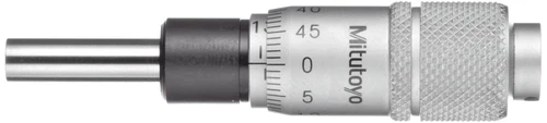 Mitutoyo Micro Meter Head MHS413 0-13mm, 0.01mm, Nut Stem, Spherical Tip
