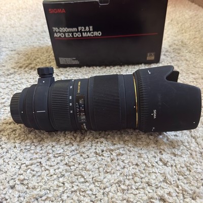 Sigma 70-200mm f2.8 APO EX DG MACRO LENS F Mount (Nikon)