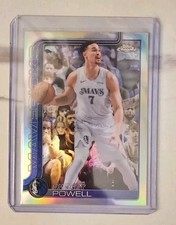 DWIGHT POWELL 2025 Topps Chrome Basketball Silver Refractor #223 Mavericks