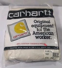 男式 NOS 未开封未使用 Carhartt 100% 棉保暖长款内衣 XXL 美国