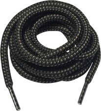 B Q 3 Pairs Heavy Duty Round Boot Laces Shoelaces for Black Brown X Dot