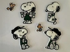 (Set Of 6) PEANUTS Snoopy Patches