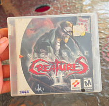 Konami Nightmare Creatures II Sega Dreamcast Survival Horror M, Manual Included