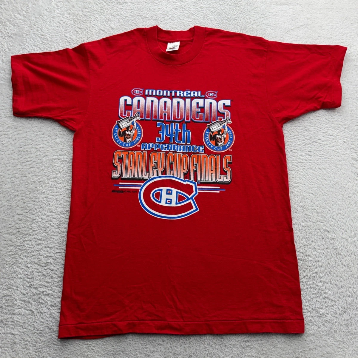 Preços baixos em Camisetas Vintage década de 1990 Vermelho para