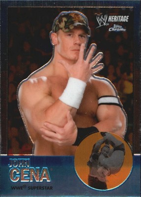 B3938- 2007 Topps Heritage II Chrome WWE #s 1-100 -Sie Pick- NM-MT