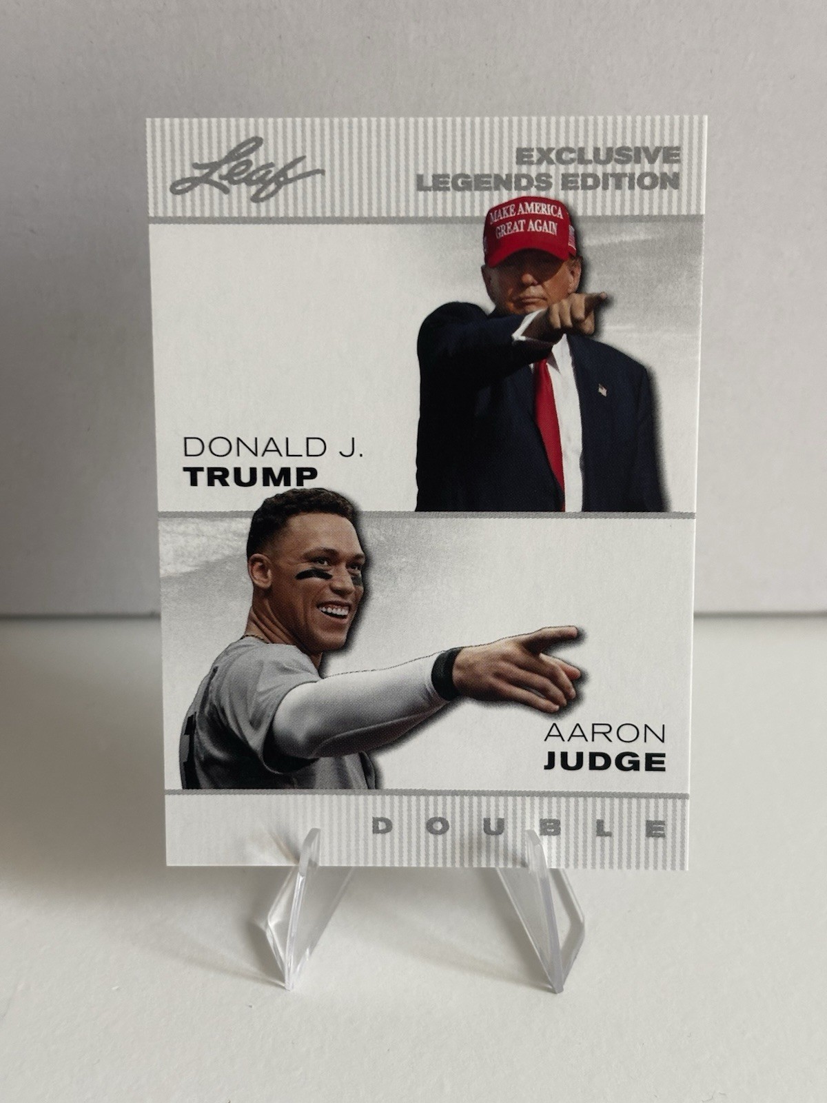 2024 Leaf Special Release Exclusive Legends Edition Double Trump/Judge #ELE-57