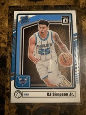 2024-25 Panini Donruss Optic - Rated Rookie KJ Simpson Jr. #294 (RC)