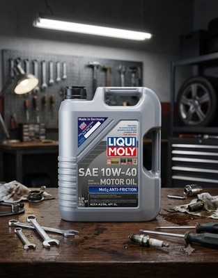 [SALE] LIQUI MOLY 2043 MoS2 Antifriction Motoroil 10W-40; 5 Liter - FREESHIP