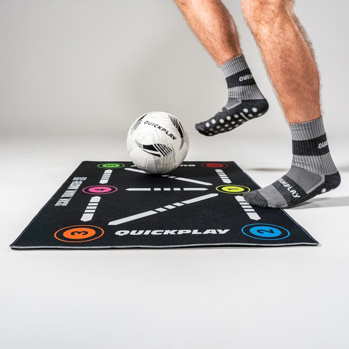 QUICKPLAY Ball Mastery Skills Mat with eCoach Training Video