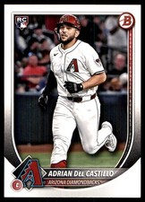 Adrian Del Castillo 2025 Bowman #4 Diamondbacks MLB READ FREE SHIP AutographDen