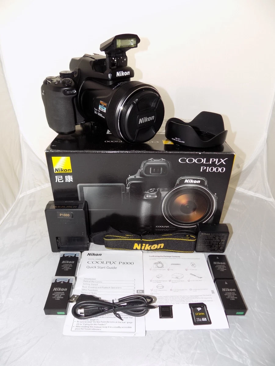 Nikon Coolpix P1000 Bridge Digital Cameras for Sale - eBay