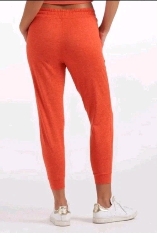 Vuori Performance Jogger Orange Drawstring Sweatp… - image 3