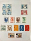 COLOMBIA 1954~1957 EARLY LOT ON 7 PAGES (JF)