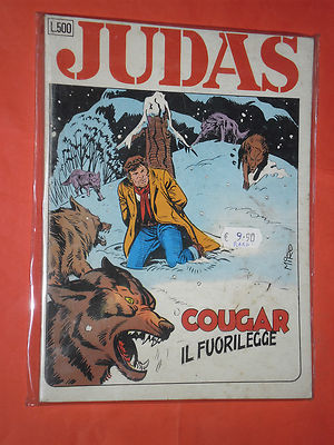 JUDAS- SUEDE PRESS - N°10 a- FROM 1980- BY ENNIO E MIRO MISAGLIA- BONELLI editions 