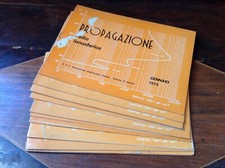 PROPAGAZIONE RADIO IONOSFERICA ASS.RADIOTECNICA ITALIANA ANNATA COMPLETA 1975