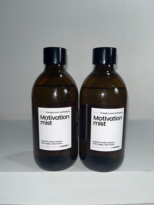 2 new monday motivation mist, fragrance for Reed sticks, Jasmine, green apple &