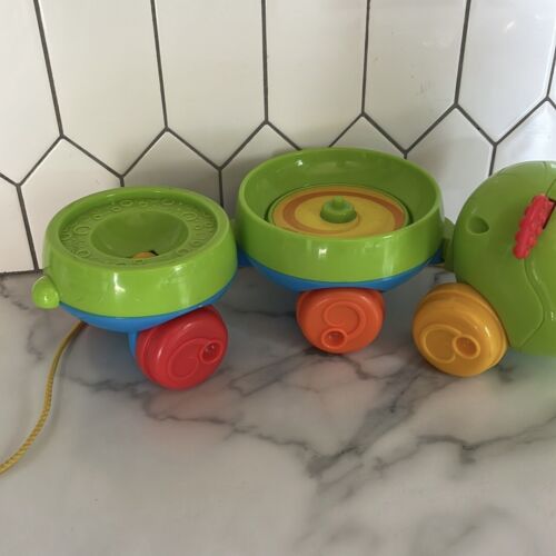 Fisher Price Roll-a-Rounds Pull & Spin Caterpillar - Picture 5 of 6