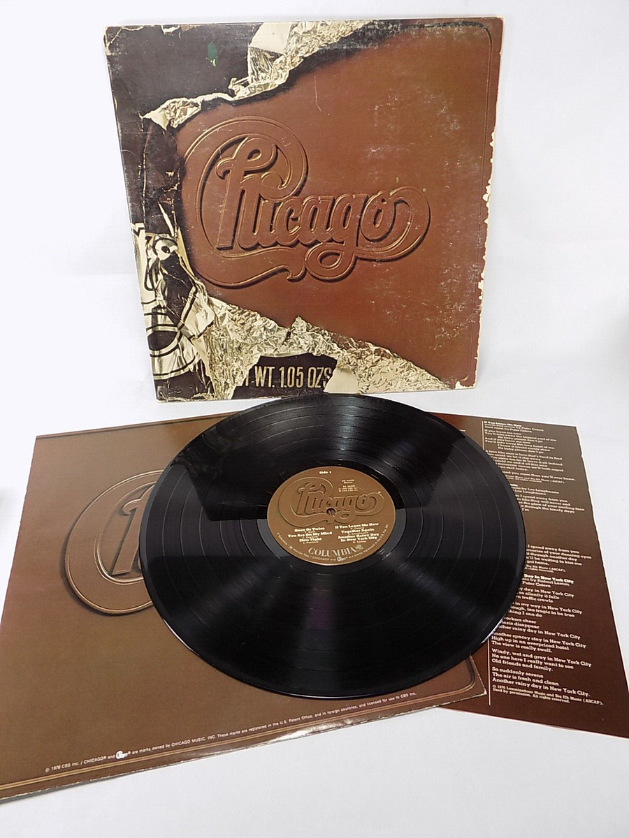 Chicago レコード CHICAGO X VINYL ALBUM Chocolate Bar Cover COLUMBIA PC34200 VG+/VG