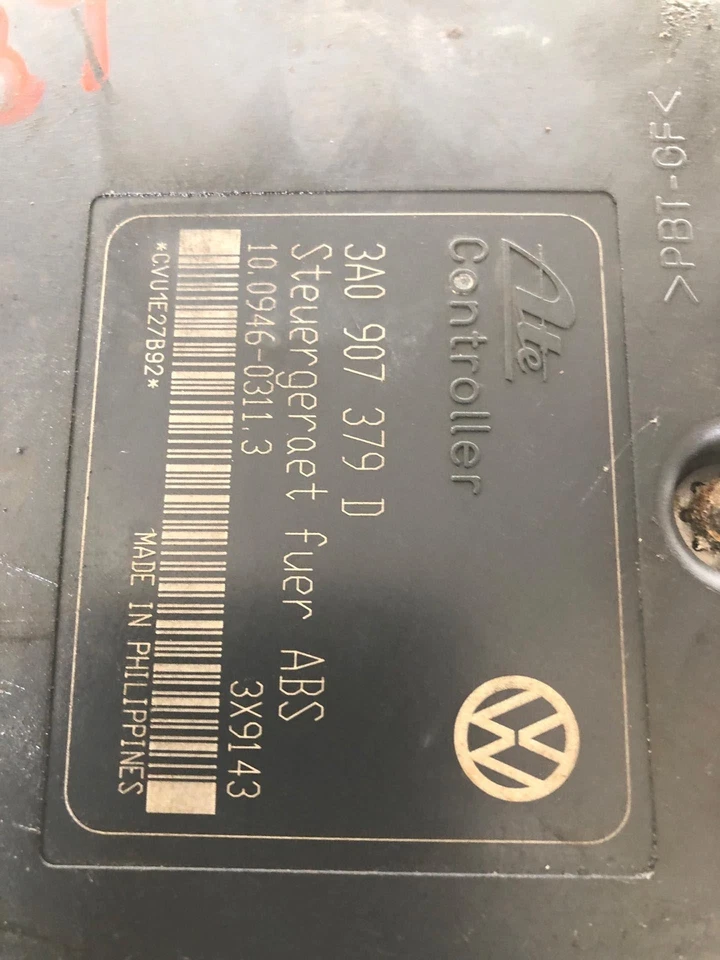 Антиблокировочный тормоз в сборе 2,0 л 4 цилиндра 1995-2002 VOLKSWAGEN CABRIO GLS - Изображение 3 из 4