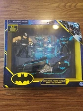 DC Comics Spin Master Batman Moto-Tank Vehicle 4" Bane & Batman Action Figure BN
