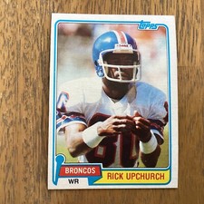 1981 Topps Rick Upchurch #82 Ex