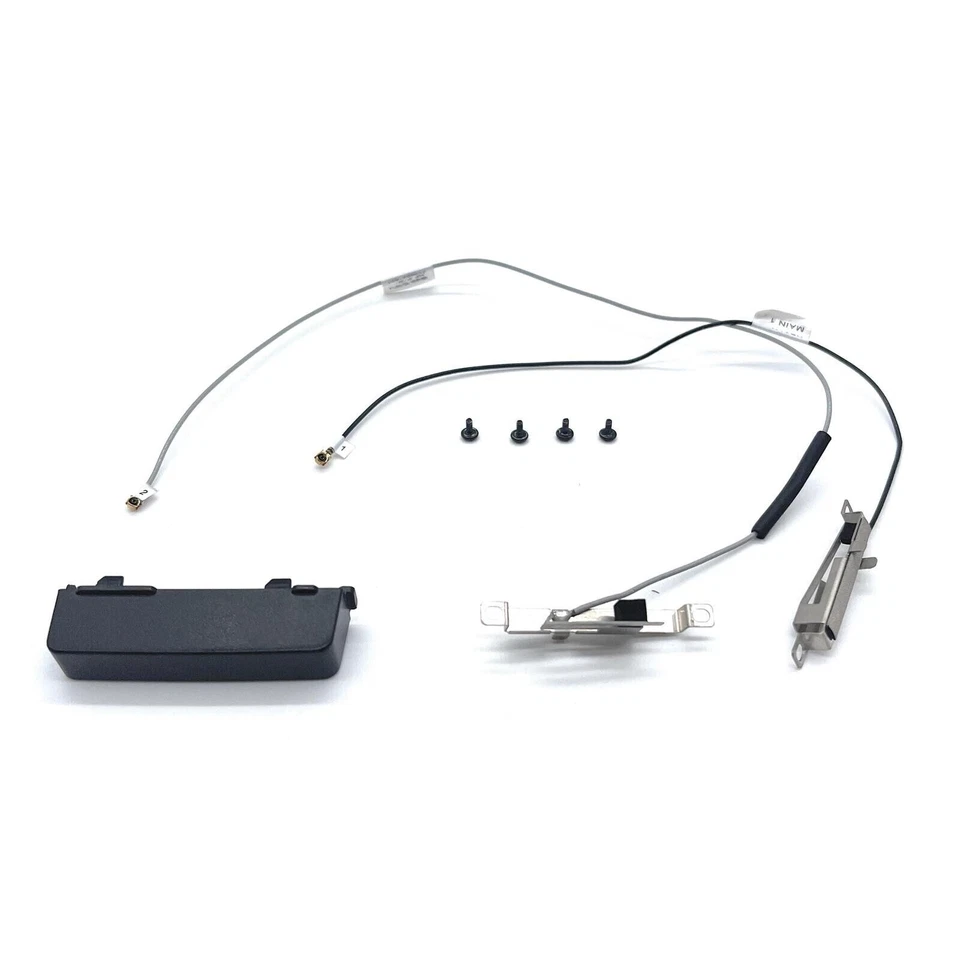 HP Wlan Wifi Antennenset  2x Antennenkabel  +  Abdeckung 4x Schrauben 71083-001