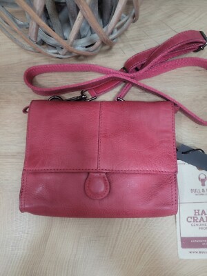 BULL&HUNT Rindsleder Ledertasche Umhängetasche Clutch crossbody ''little Sophie''