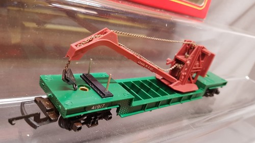 TRIANG R.560 GREEN TRANSCONTINENTAL CRANE TRUCK 41917 NEW UNUSED MINT BOXED - Picture 3 of 6
