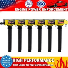 6 Pack Performance Ignition Coil for Chrysler Dodge Jeep Ram 3.2L 3.6L V6 UF648