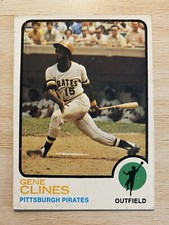 1973 Topps Baseball #333 Gene Clines