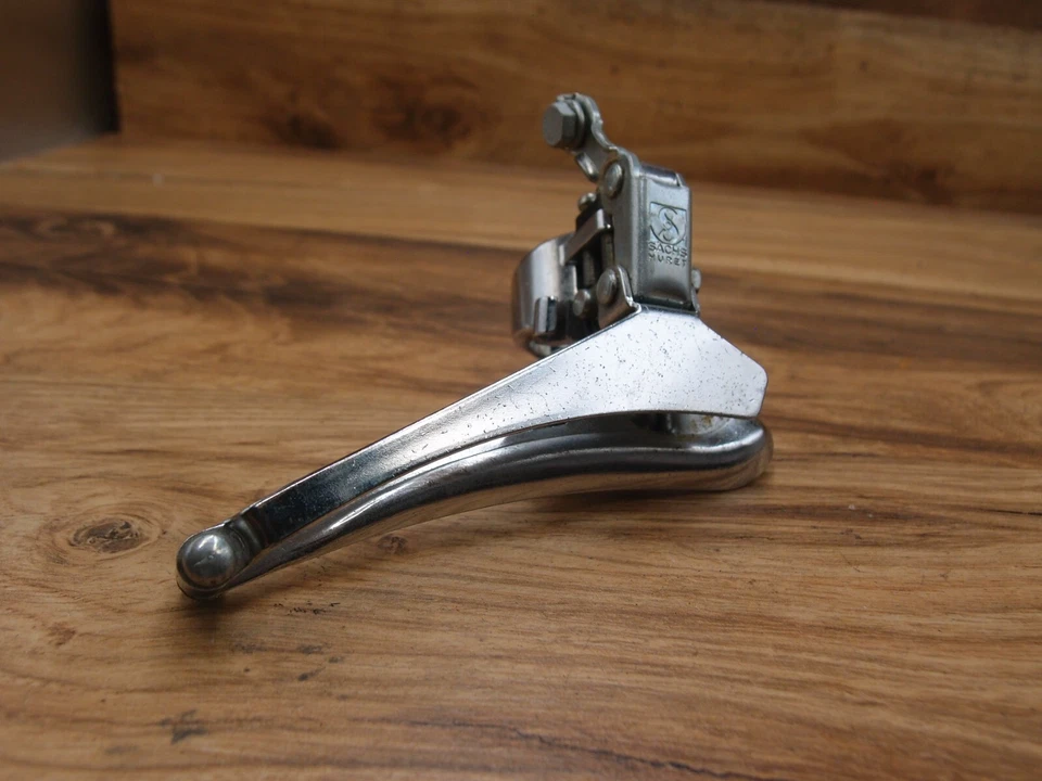 前变速器 Sachs Huret 法国制造 底拉 28.6 毫米 电缆座 — 第 3/4 张图片