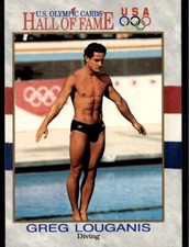 1991 Impel #50 Greg Louganis 4 Gold Medals NM/MT+