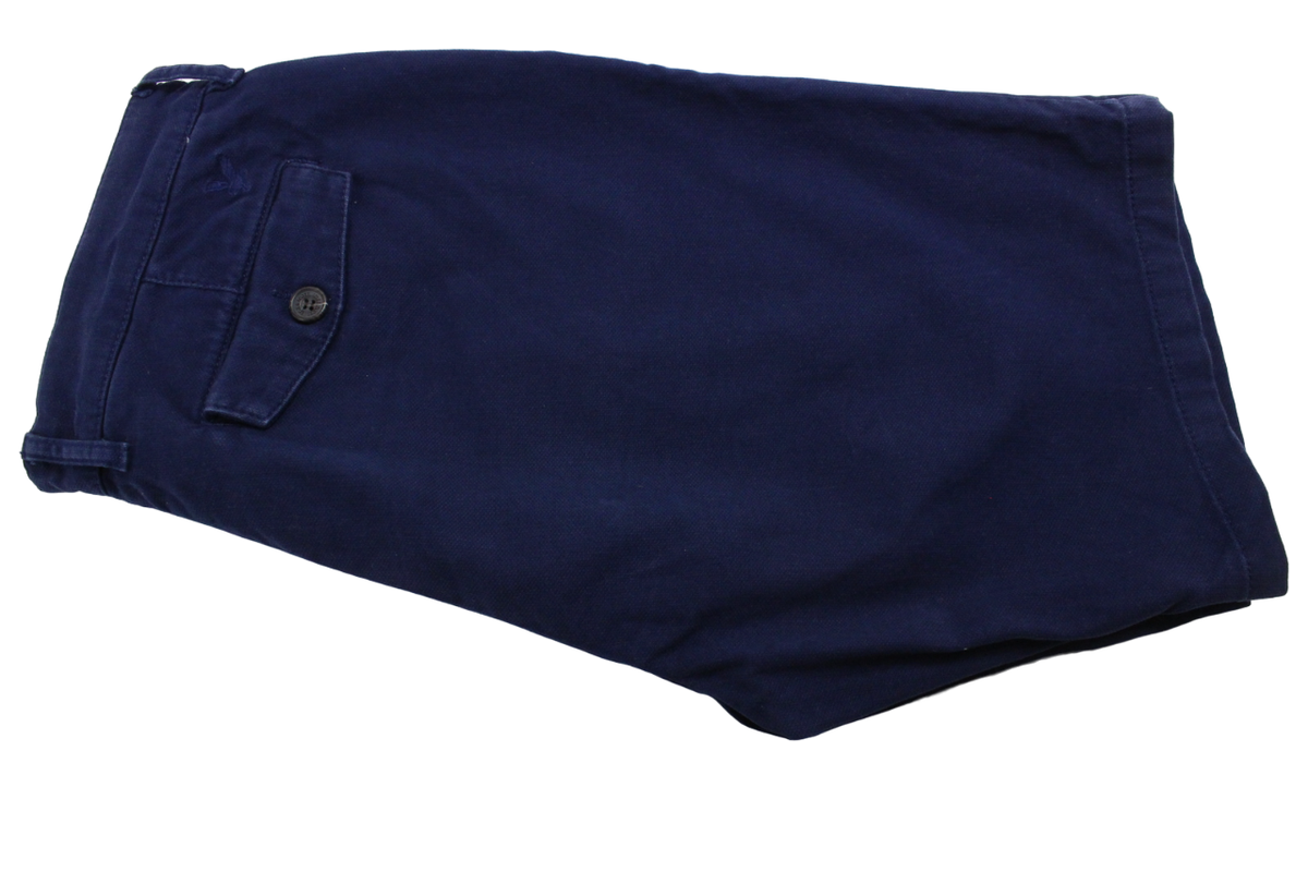 LYLE & SCOTT SH700V Shorts Men's W34 Chino Pockets Dark Blue