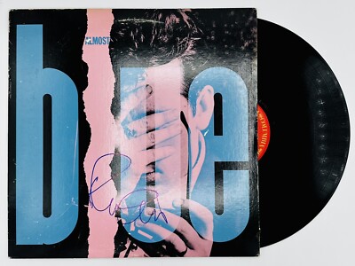 Elvis Costello Signed Almost Blue Vinyl LP Record Autographed