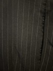 My Michelle Black W/ Pink Pin Stripe Women's Size 9/10 Suit Jacket ONLY Vintage — photo 9
