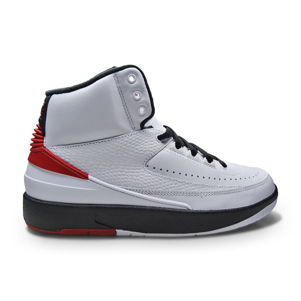 Juniors Nike Jordan 2 Retro (GS) - DX2591 106 - White Varsity Red
