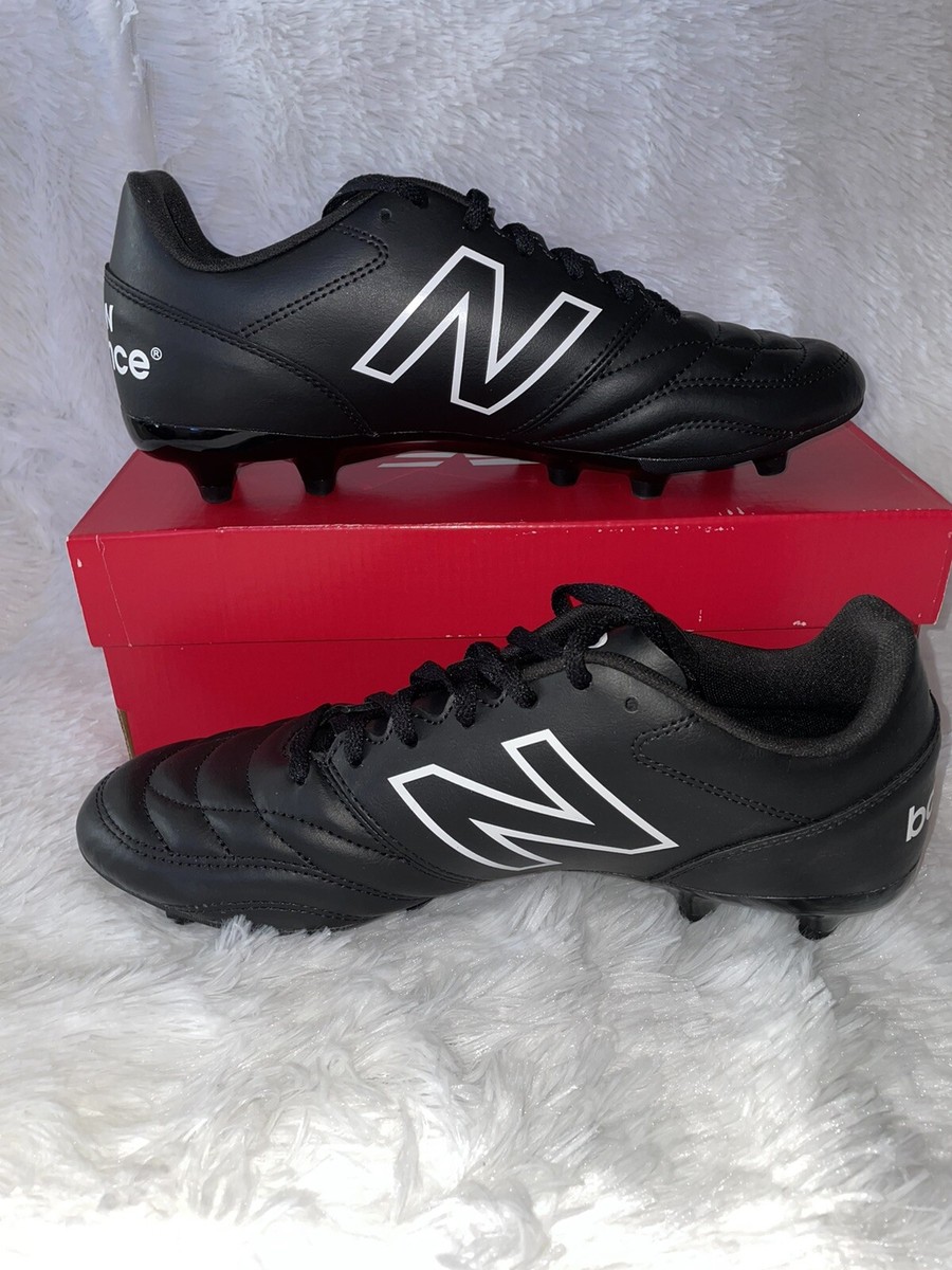 Adidas 442 V2 Academy  FG Football Cleat, Black/White, Unisex M9/W10.5 Wide, NIB New Balance 442 V2 Academy FG - Black/White - Mens Boots main image 4