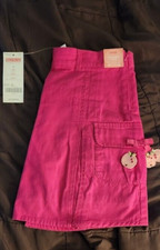 Brand New Hot Gymboree Girl's Hot Pink Skorts W/Adjustable Waist and Cherries