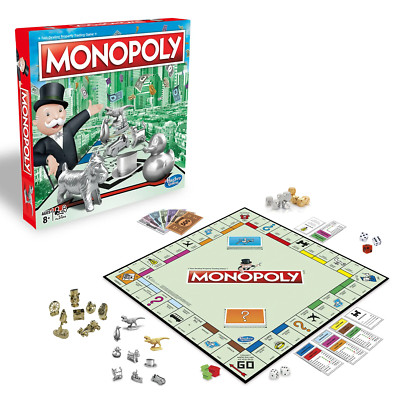 Hasbro Monopoly Token Madness Game Spare Parts Gold Silver Dice Tokens Cards