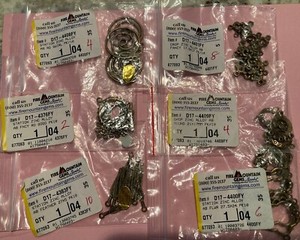 Jewelry Making Antiqued Brass Finished Pewter Earring Findings, Lot 6 PKG