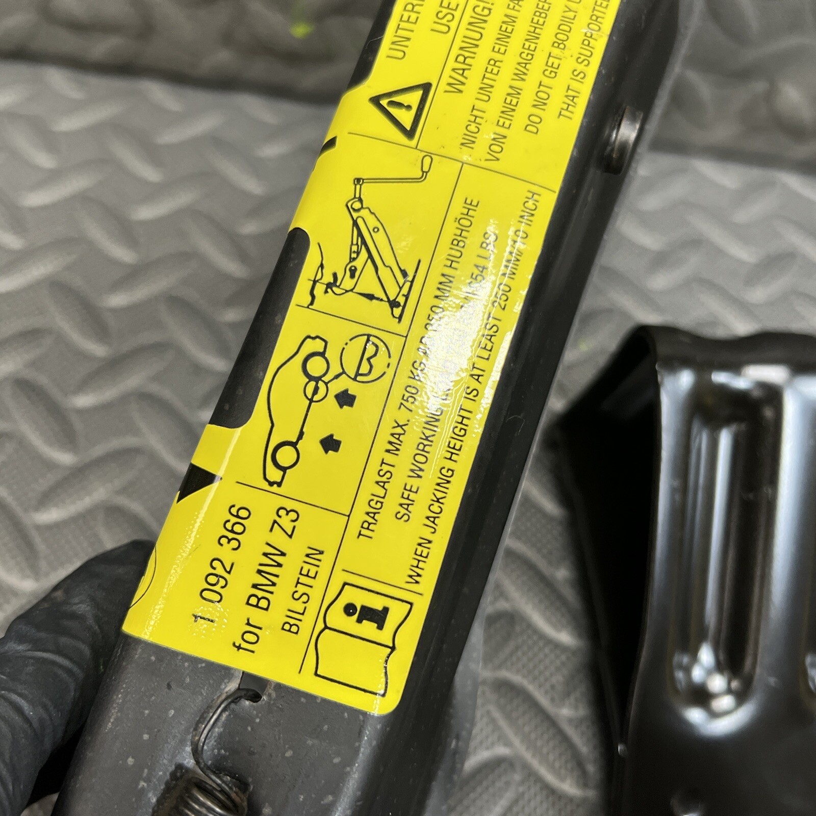 💥OEM 1996-2002 BMW E36 Z3 Emergency Wheel Tire Spare Lift Jack Tool ...