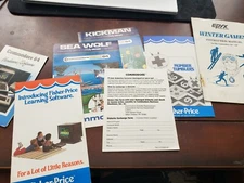 Commodore 64 C64, Game Manual and Catalog Lot - Pick Your Favs Combo S&H