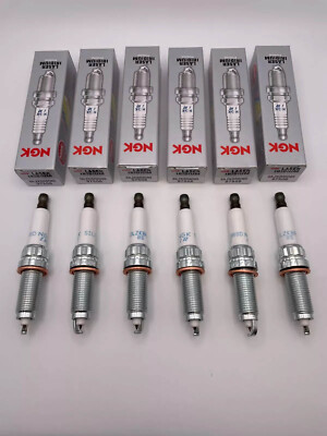 #ad #ad 6 New OEM NGK Laser Iridium Spark Plugs 97506 SILZKBR8D8S $69.99